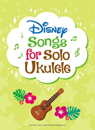 Book cover for Disney Songs for Solo Ukulele/English Version