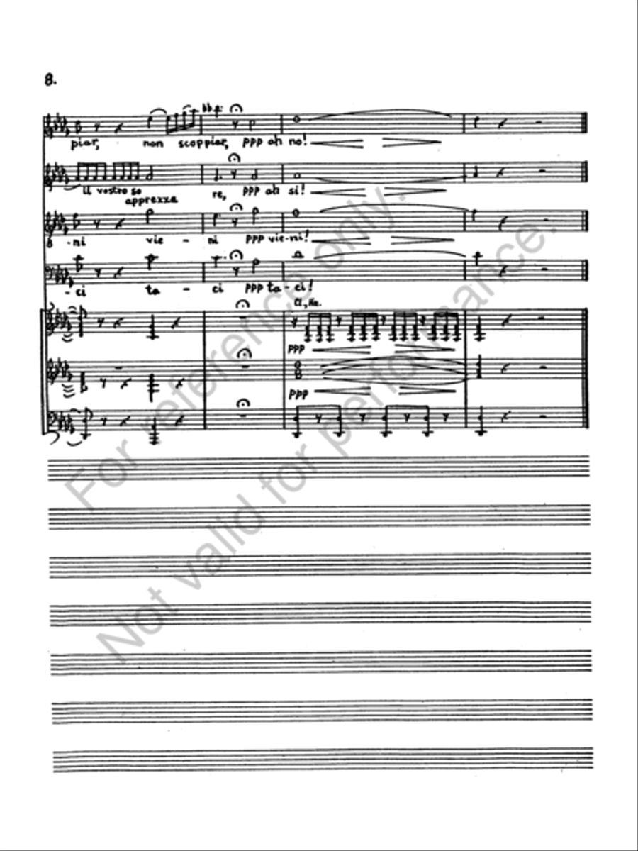 Bella figlia del amore Bella figlia del amore Concert Band scores gallery preview page 9