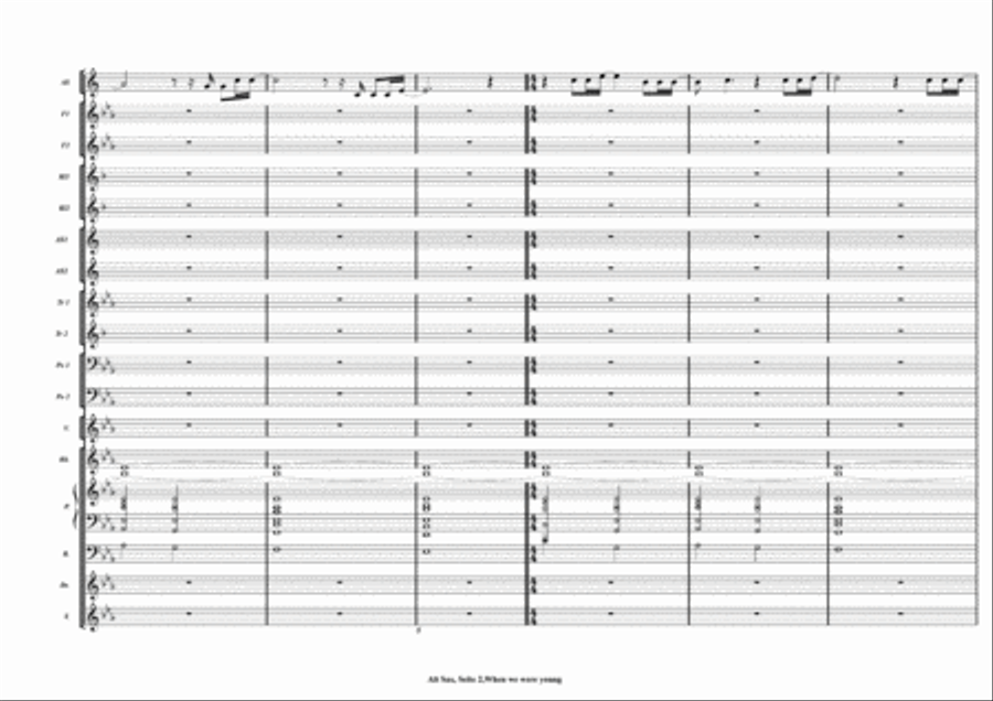 When We Were Young Large Ensemble scores gallery preview page 2
