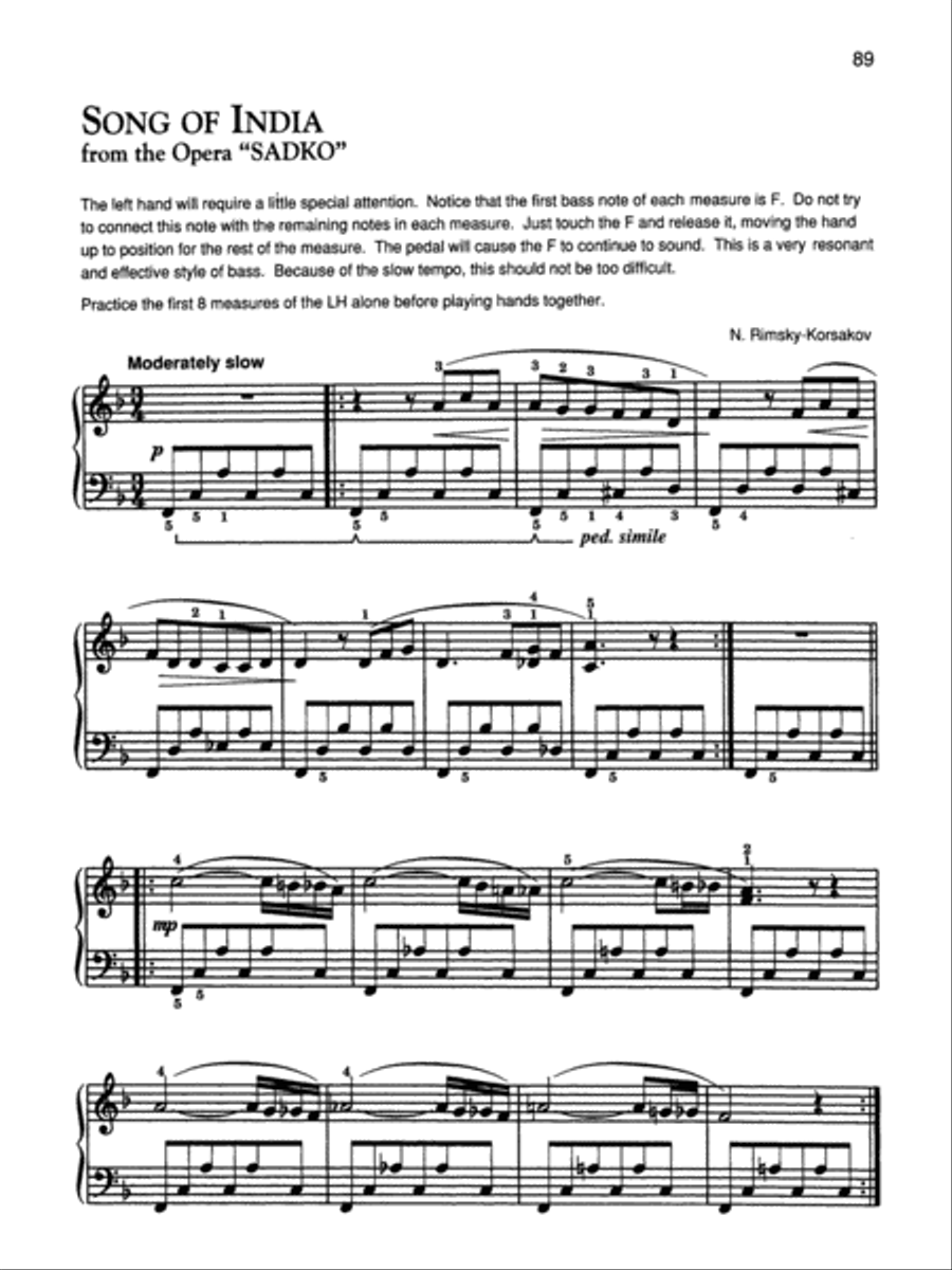 Alfred's Basic Adult Piano Course All-Time Favorites, Book 2 Voice scores gallery preview page 6