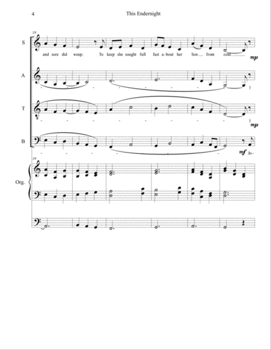 This Endernight 4-Part scores gallery preview page 4