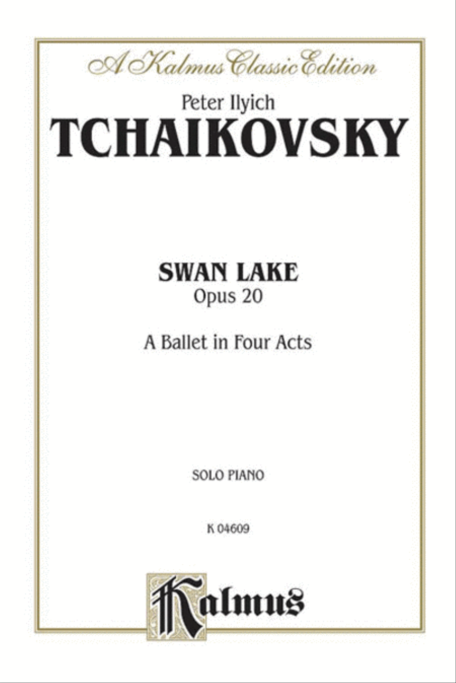 Swan Lake, Op. 20 (Complete) Small Ensemble scores gallery preview page 1