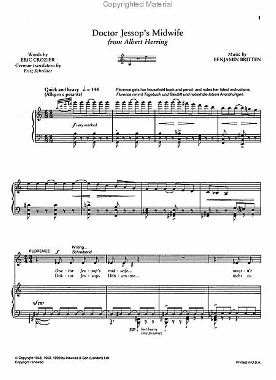 Opera Arias Mezzo-Soprano Voice scores gallery preview page 2