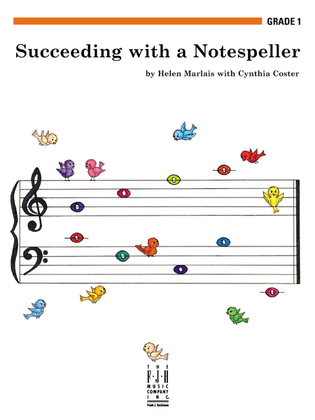 Book cover for Succeeding with a Notespeller, Grade 1