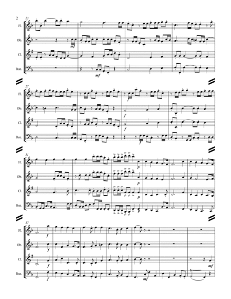 Handel - Hallelujah Chorus from Messiah (for Woodwind Quartet) image number null