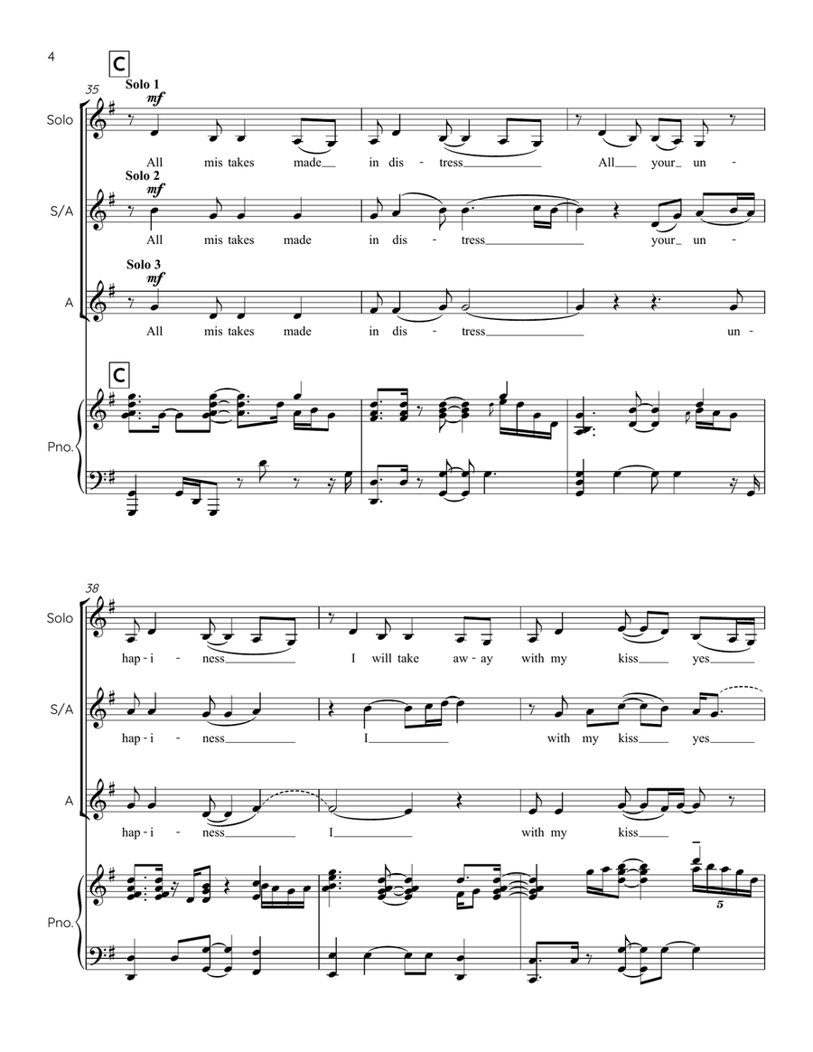 This Is To Mother You 4-Part scores gallery preview page 4