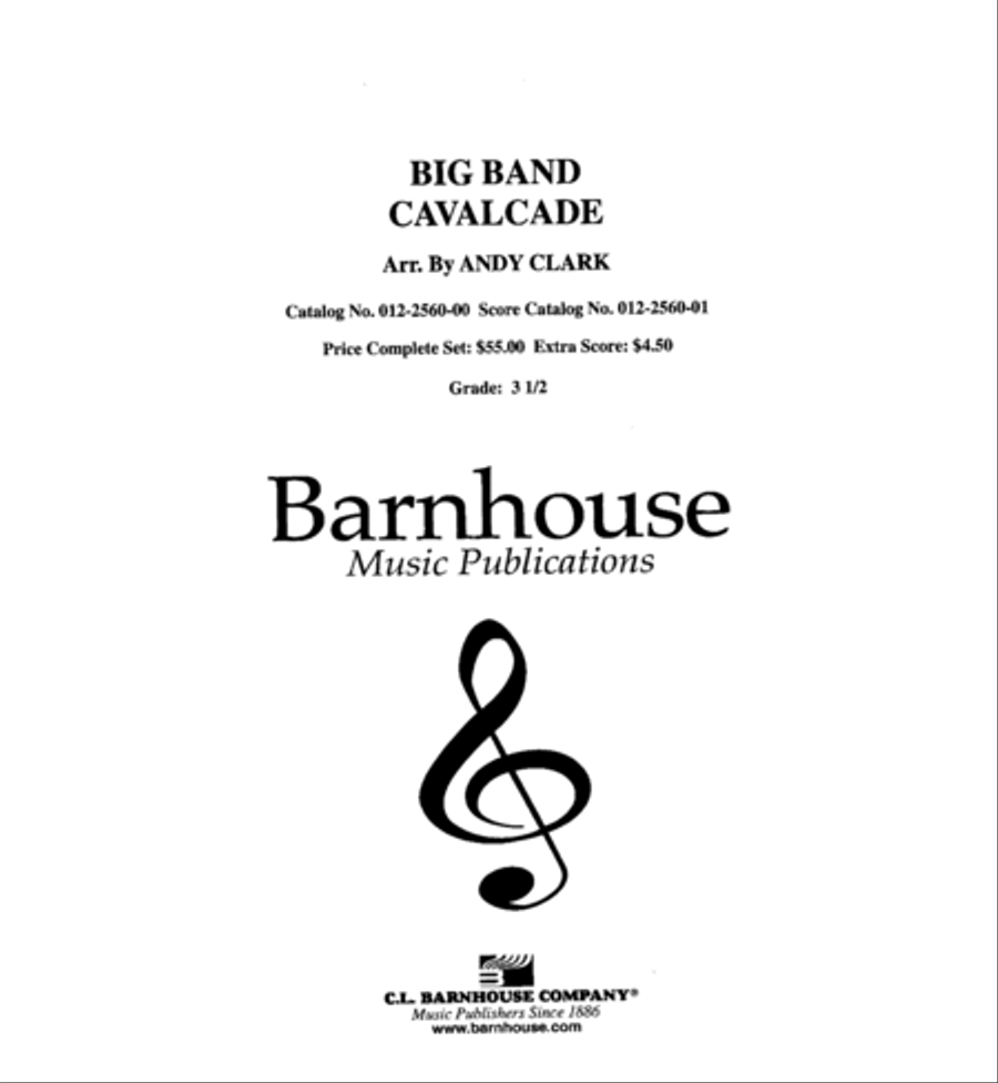 Big Band Cavalcade Big Band scores gallery preview page 2
