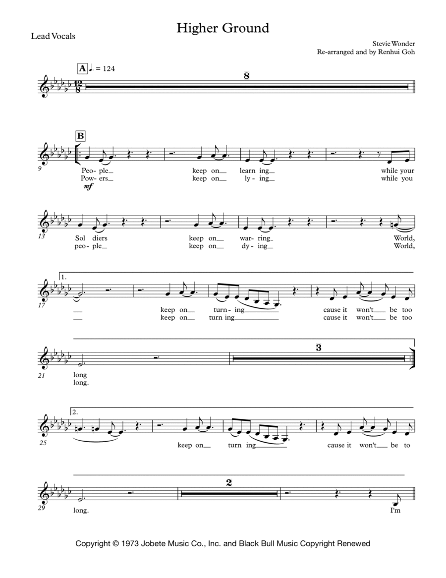 Higher Ground Higher Ground Large Ensemble scores gallery preview page 1