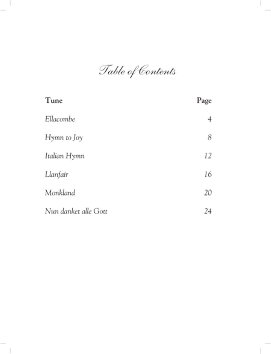 Joyful, Joyful Organ scores gallery preview page 1