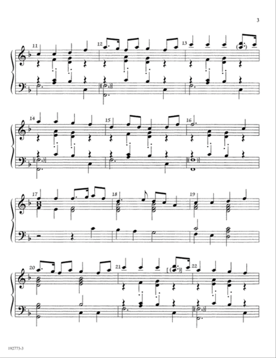 When I Can Read My Title Clear 5-Octaves scores gallery preview page 3