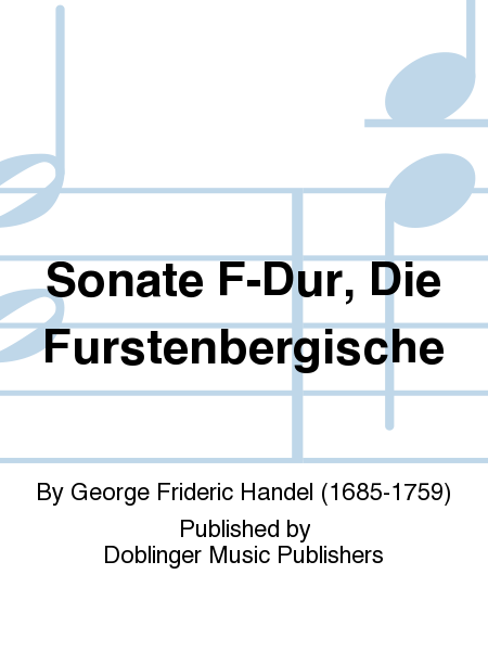 Sonate F-Dur, Die Furstenbergische