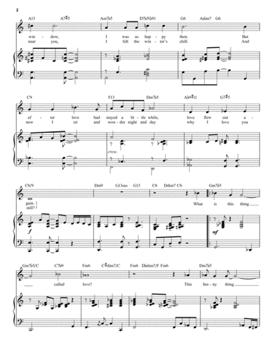 What Is This Thing Called Love? [Jazz version] (from Wake Up And Dream) (arr. Brent Edstrom)