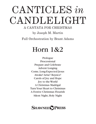 Canticles in Candlelight - F Horn 1,2