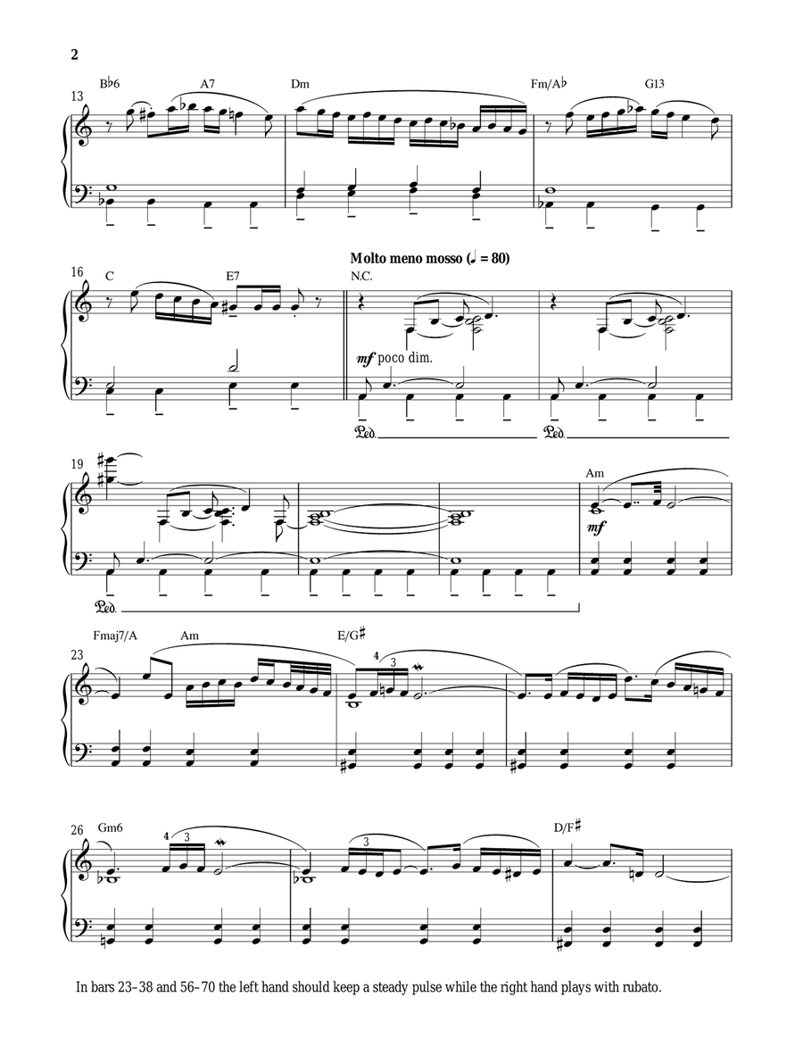 Street Tango Piano Solo scores gallery preview page 2