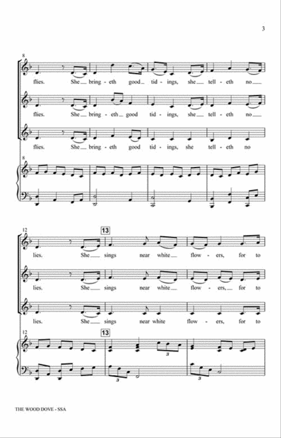 The Wood Dove The Wood Dove SSA scores gallery preview page 3