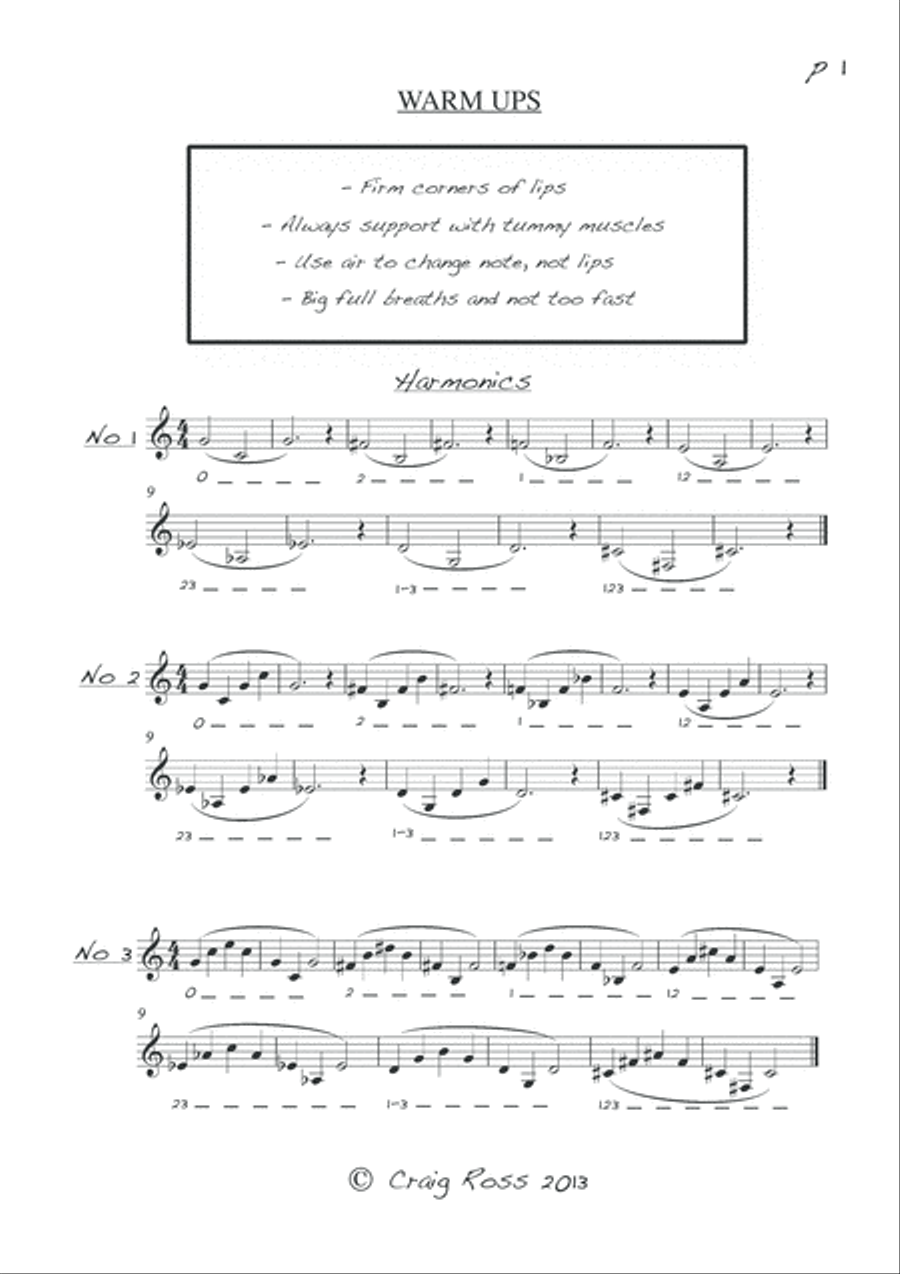 AMEB Compatible Sight Reading for Grade 1 and 2 Trumpet Trumpet Duet scores gallery preview page 3