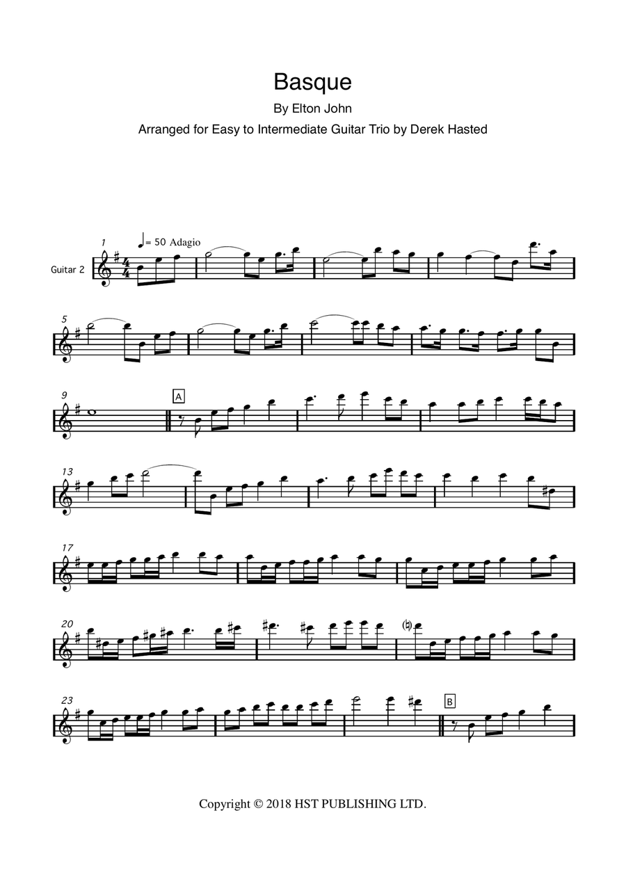 Basque Guitar Ensemble scores gallery preview page 5
