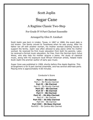 Sugar Cane (Clarinets)