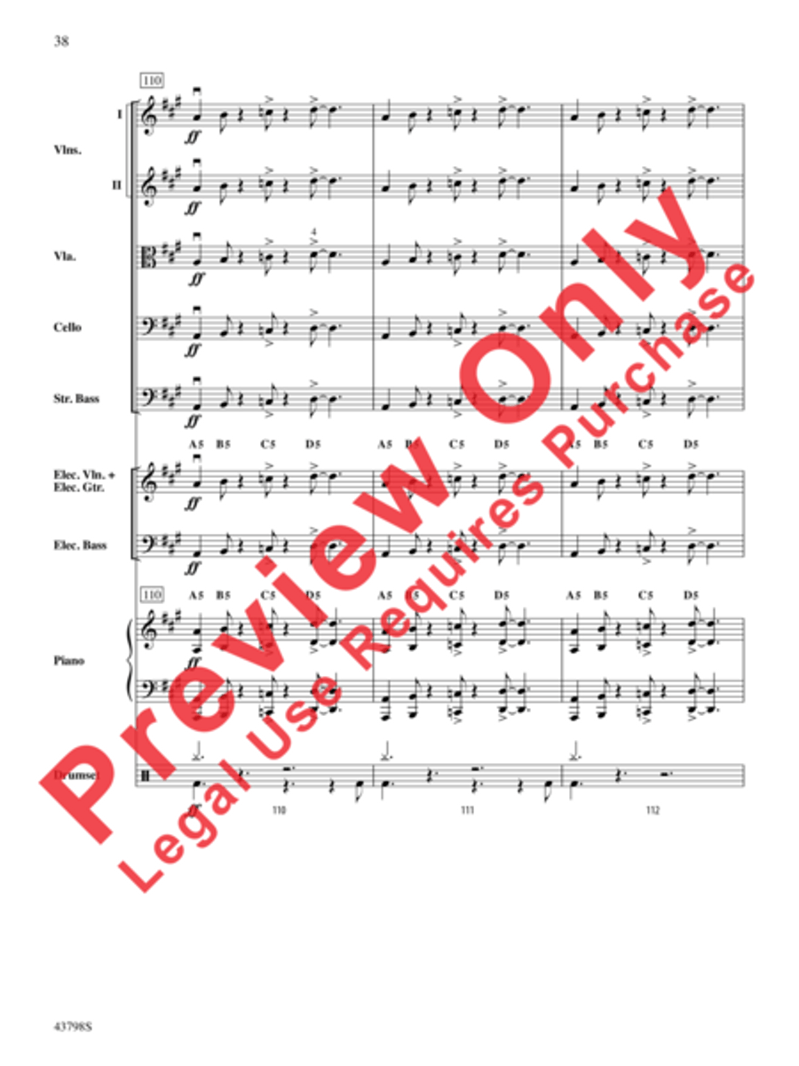 Siberian Sleigh Ride Siberian Sleigh Ride String Orchestra scores gallery preview page 33
