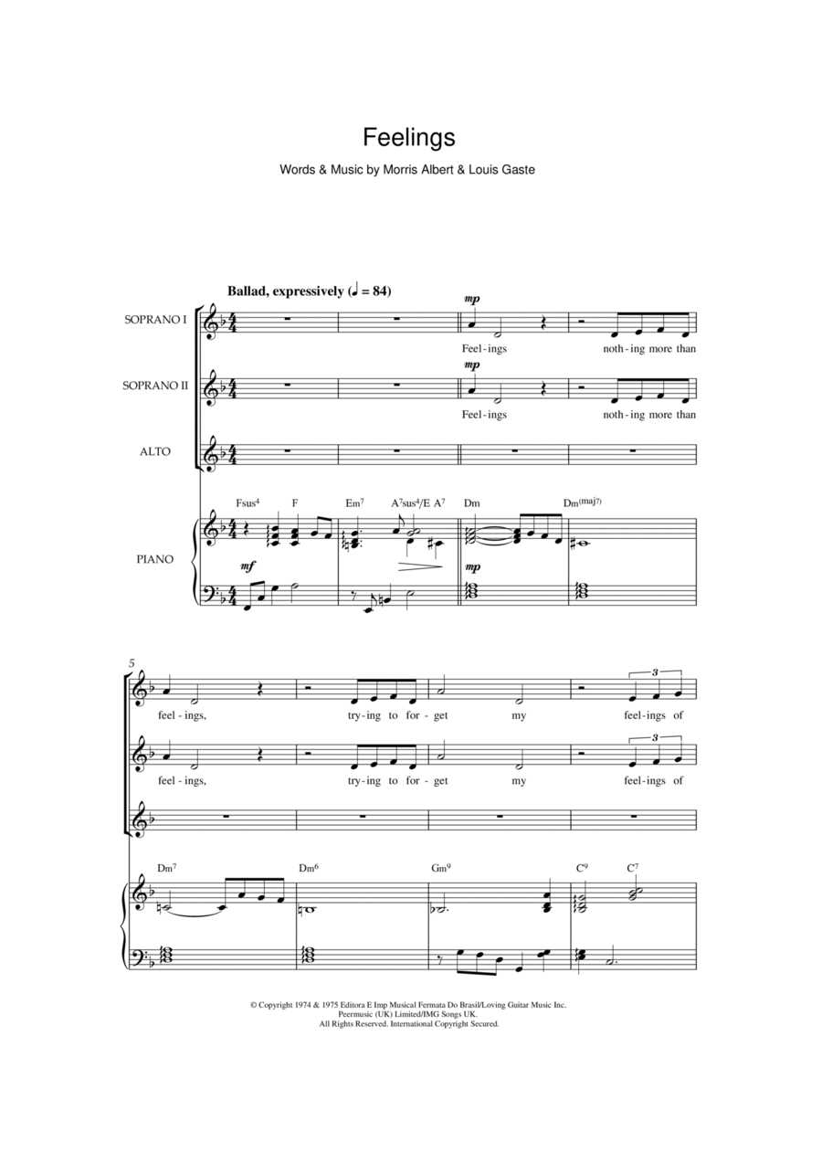 Feelings SSA scores gallery preview page 1