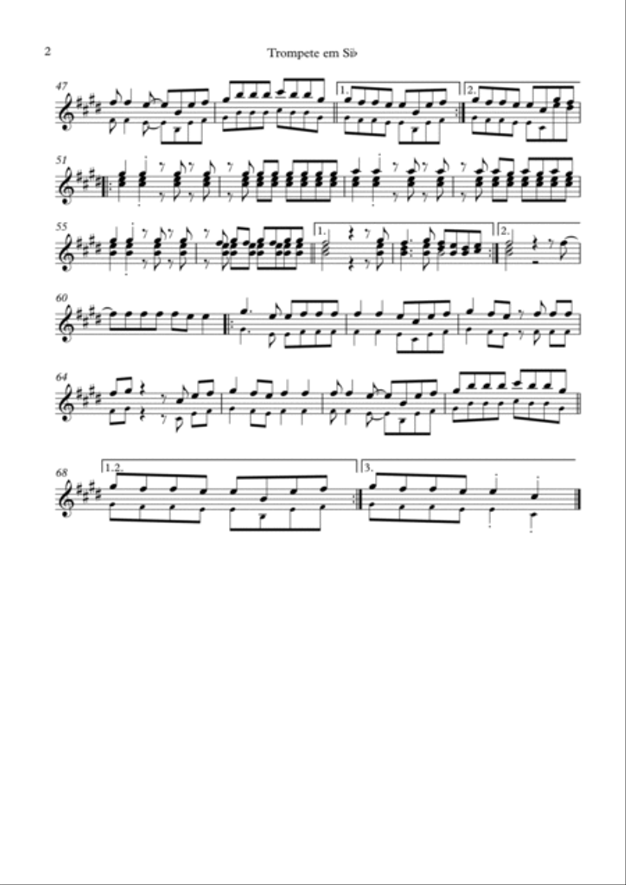 Shivers Piccolo Trumpet scores gallery preview page 3