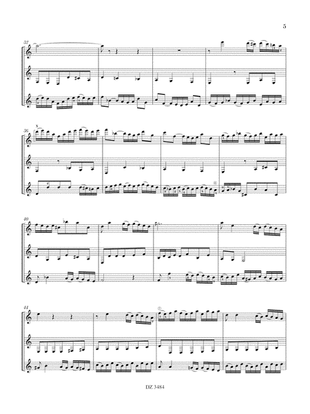 Six Trio Sonatas, Sonata IV