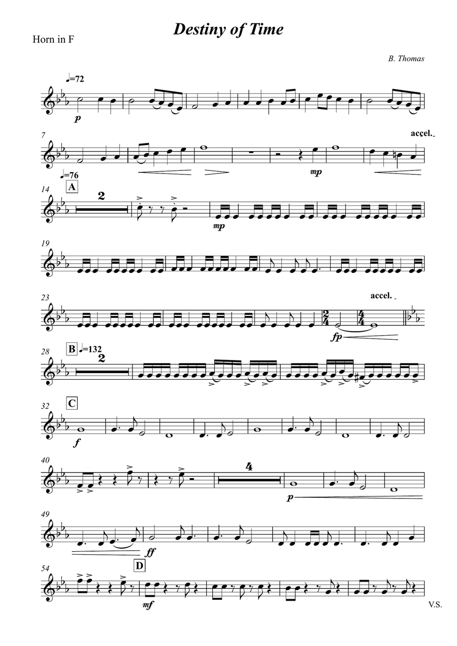 Destiny of Time School and Community scores gallery preview page 5