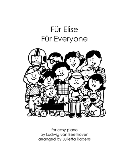 Für Elise Für Everyone for easy piano
