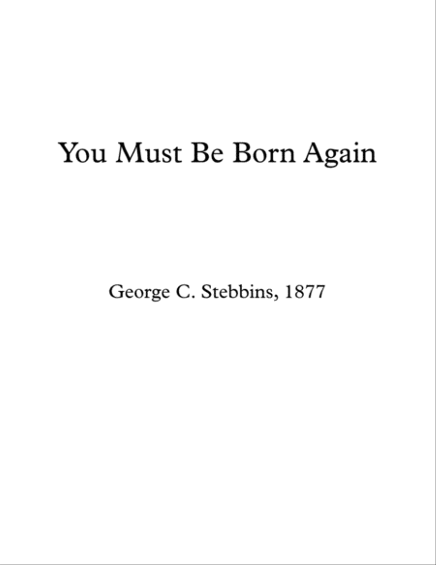 You Must Be Born Again Brass Ensemble scores gallery preview page 2