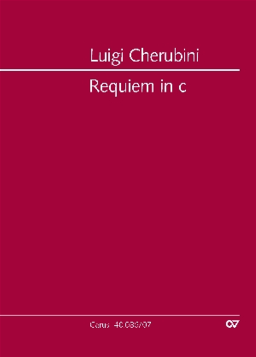Requiem in C minor 4-Part scores gallery preview page 1