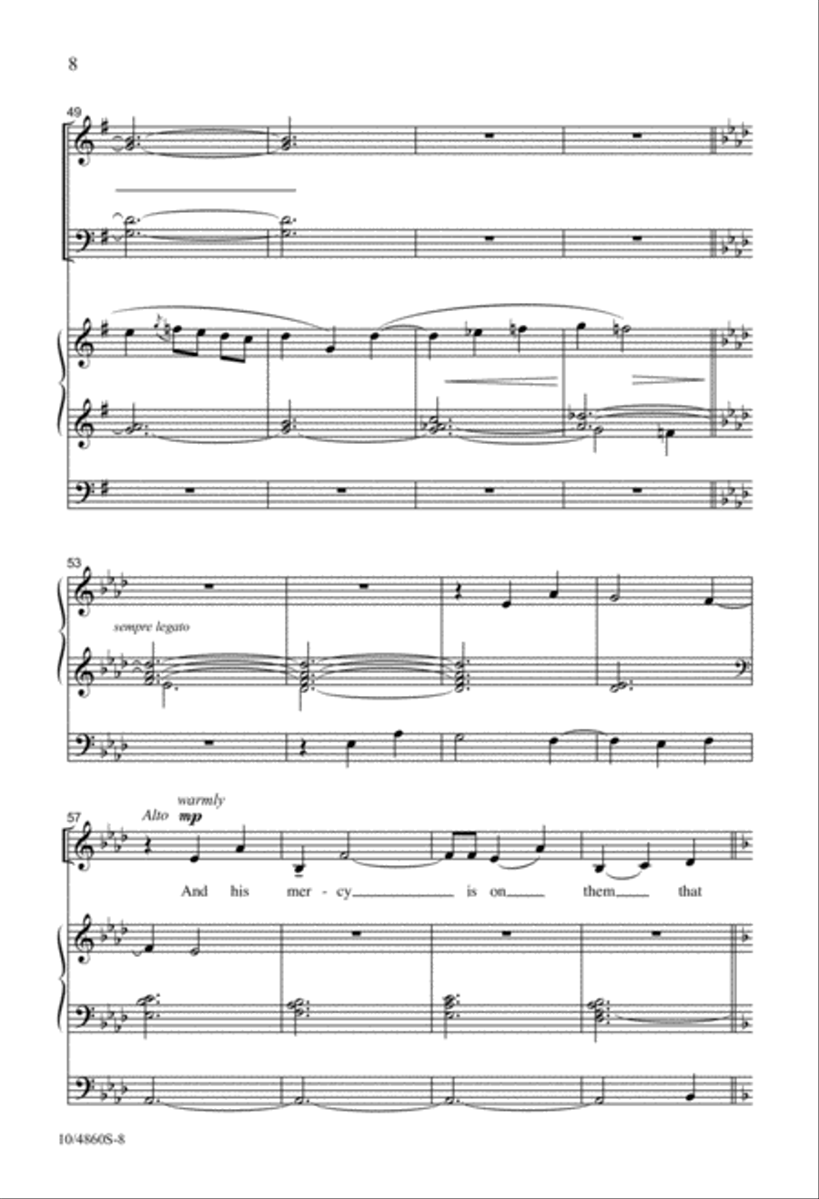 Magnificat and Nunc Dimittis (