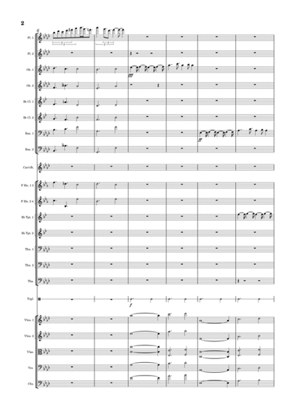 Celestial Serenade for Orchestra - Score Only