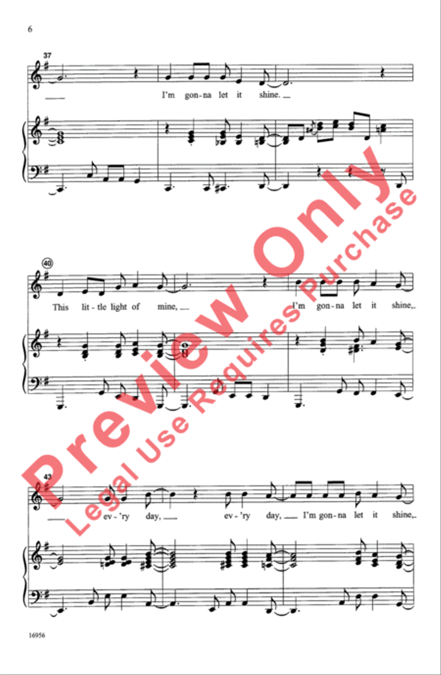 Rise, Shine, Little Light! 2-Part scores gallery preview page 6