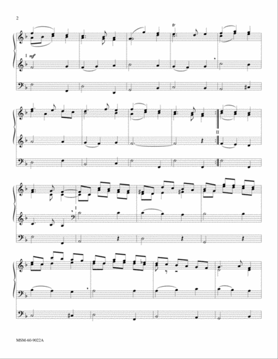Love Divine, All Loves Excelling Choir scores gallery preview page 4