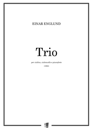 Book cover for Piano trio for violin, violoncello and piano