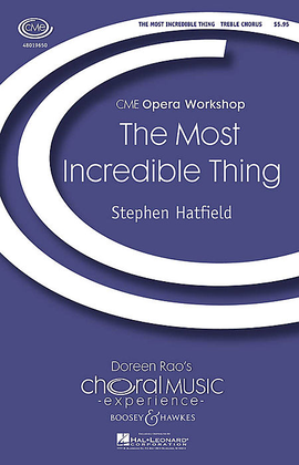 Book cover for The Most Incredible Thing