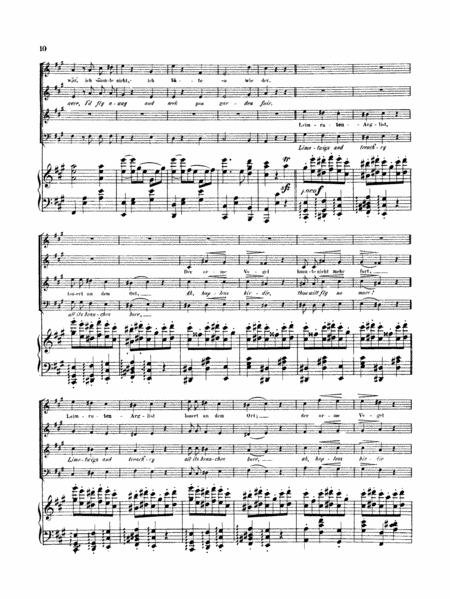 Brahms: Liebeslieder Walzer (Love Song Waltzes), Op. 52 No. 6 (choral score)