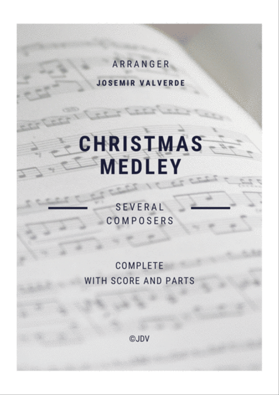 Christmas Medley Christmas Medley Alto Saxophone scores gallery preview page 1