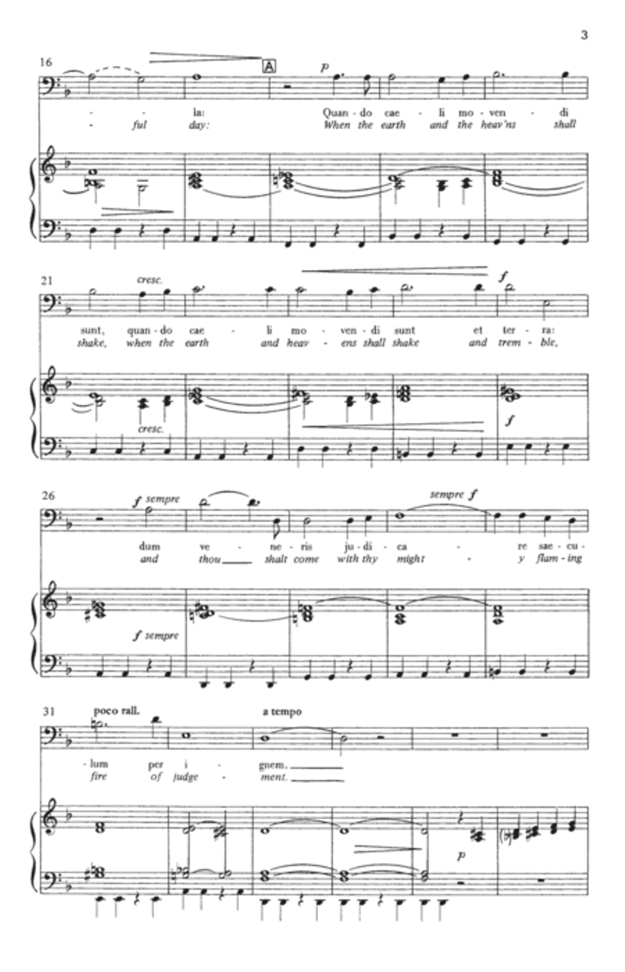 Libera me 4-Part scores gallery preview page 3