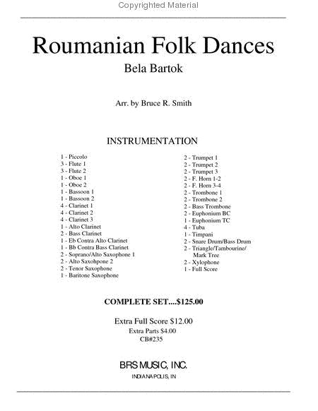 Roumanian Folk Dances image number null