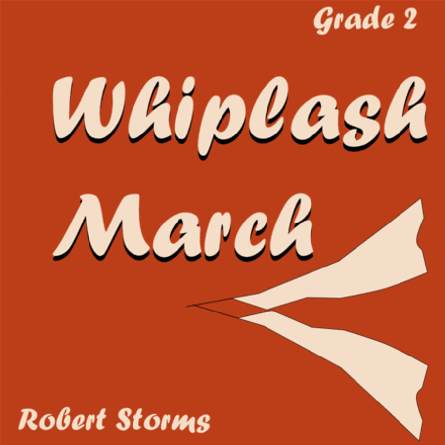 Whiplash March Concert Band scores gallery preview page 1