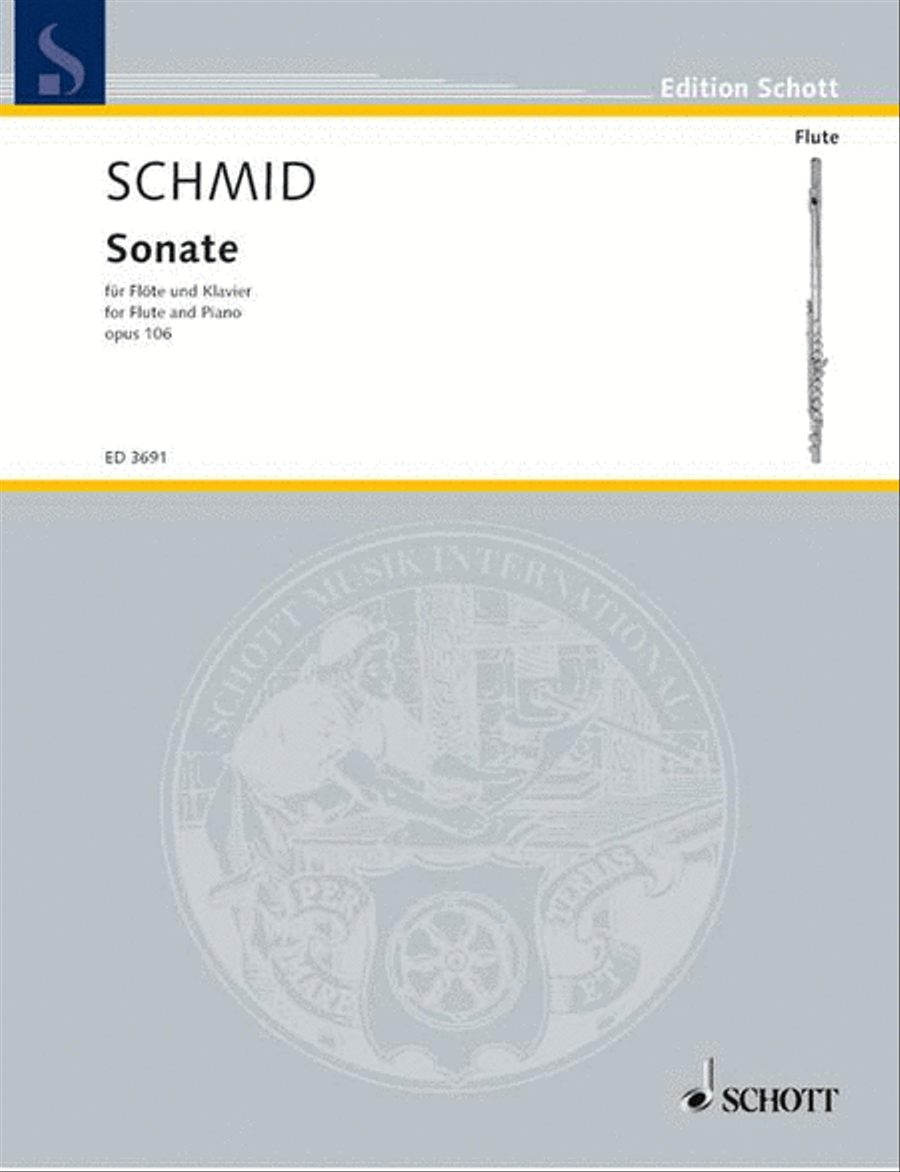 Sonata Flute Solo scores gallery preview page 1