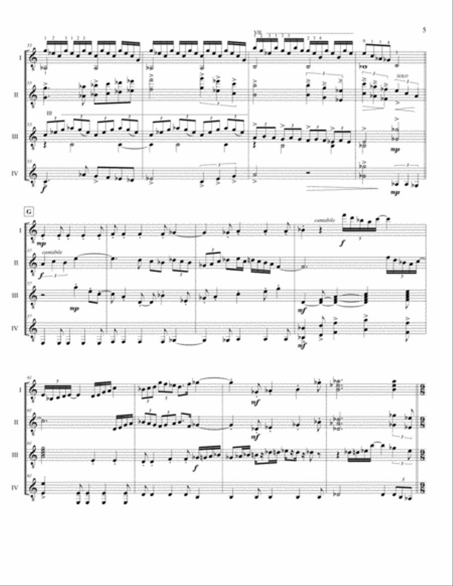 Mariposa Grove Small Ensemble scores gallery preview page 5