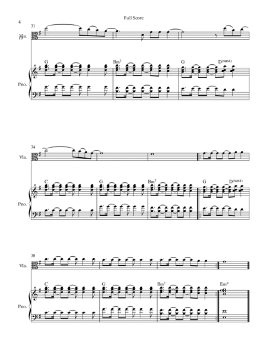 A Sky Full Of Stars Piano scores gallery preview page 4