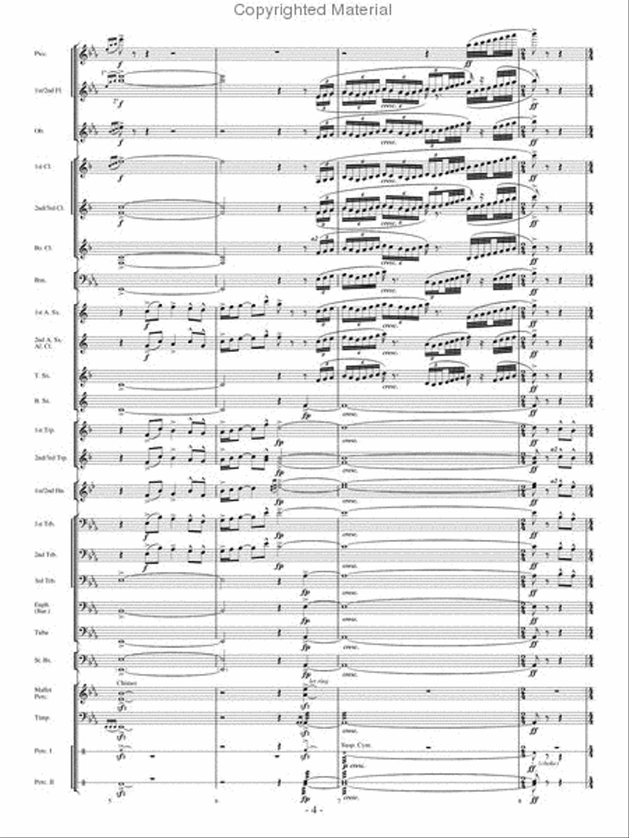 Where Eagles Soar Concert Band scores gallery preview page 3