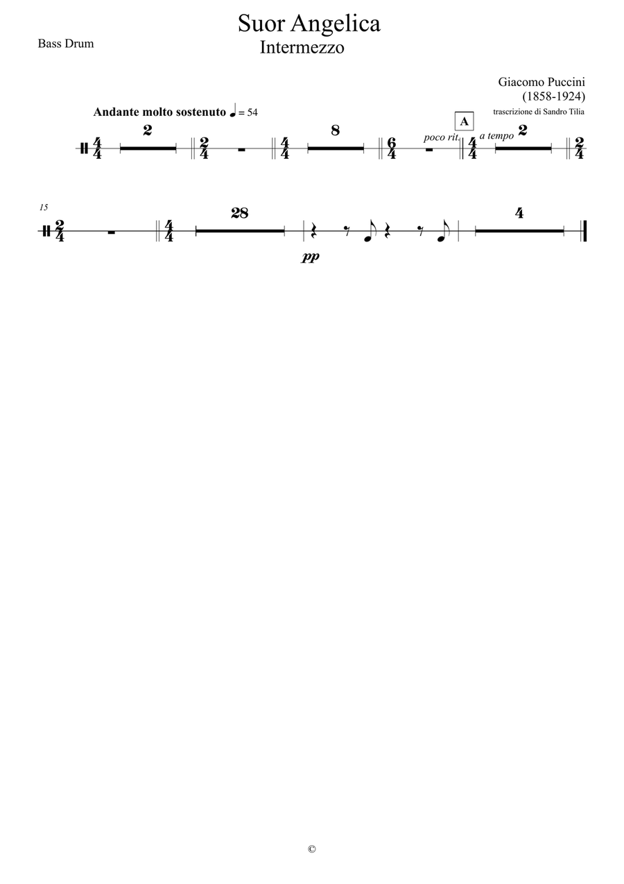 Suor Angelica - Intermezzo Concert Band scores gallery preview page 5