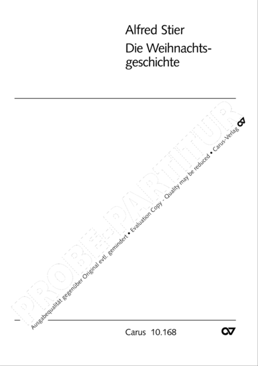 The Christmas Story (Die Weihnachtsgeschichte) SSA scores gallery preview page 2