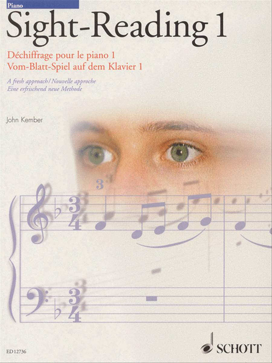 John Kember – Piano Sight-Reading – Volume 1 Piano Solo scores gallery preview page 1