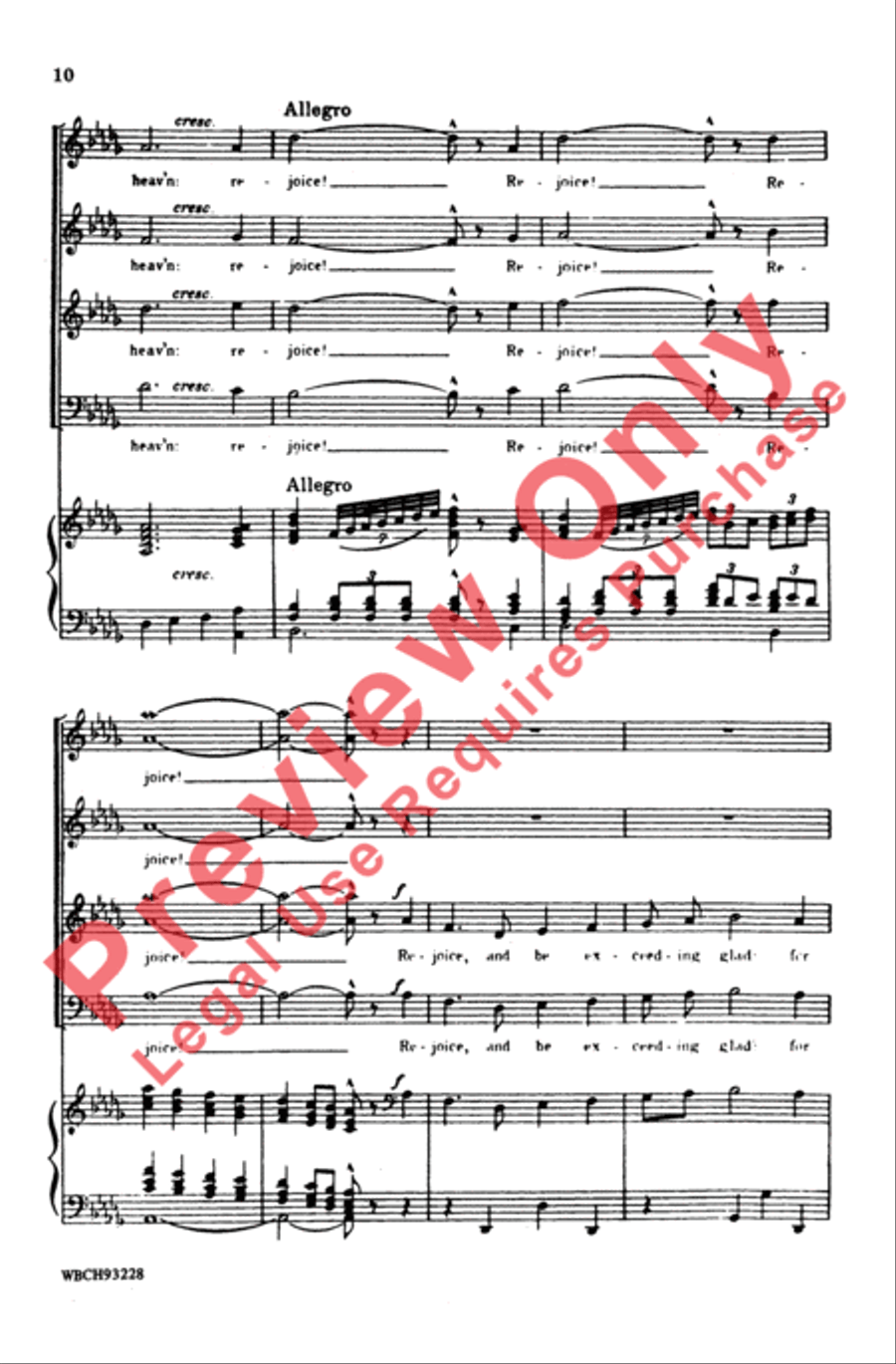 Beatitudes Beatitudes 4-Part scores gallery preview page 9