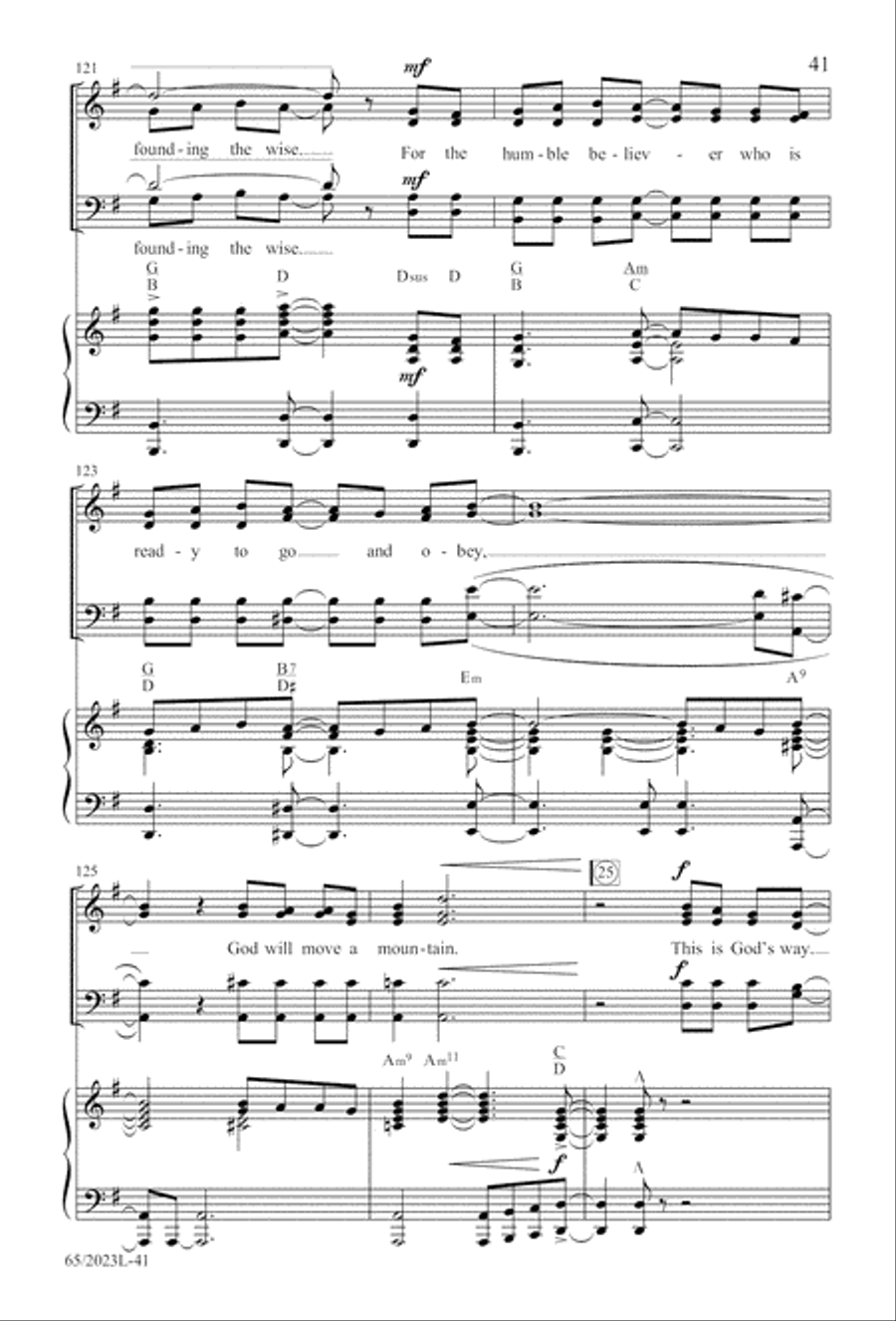 Child of Hope Child of Hope 4-Part scores gallery preview page 42